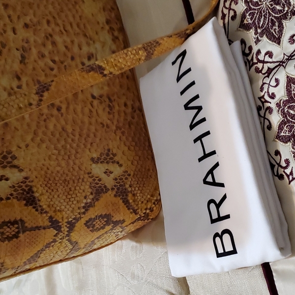 Brahmin Medium Asher Canary Solid Melbourne - Picture 11 of 12